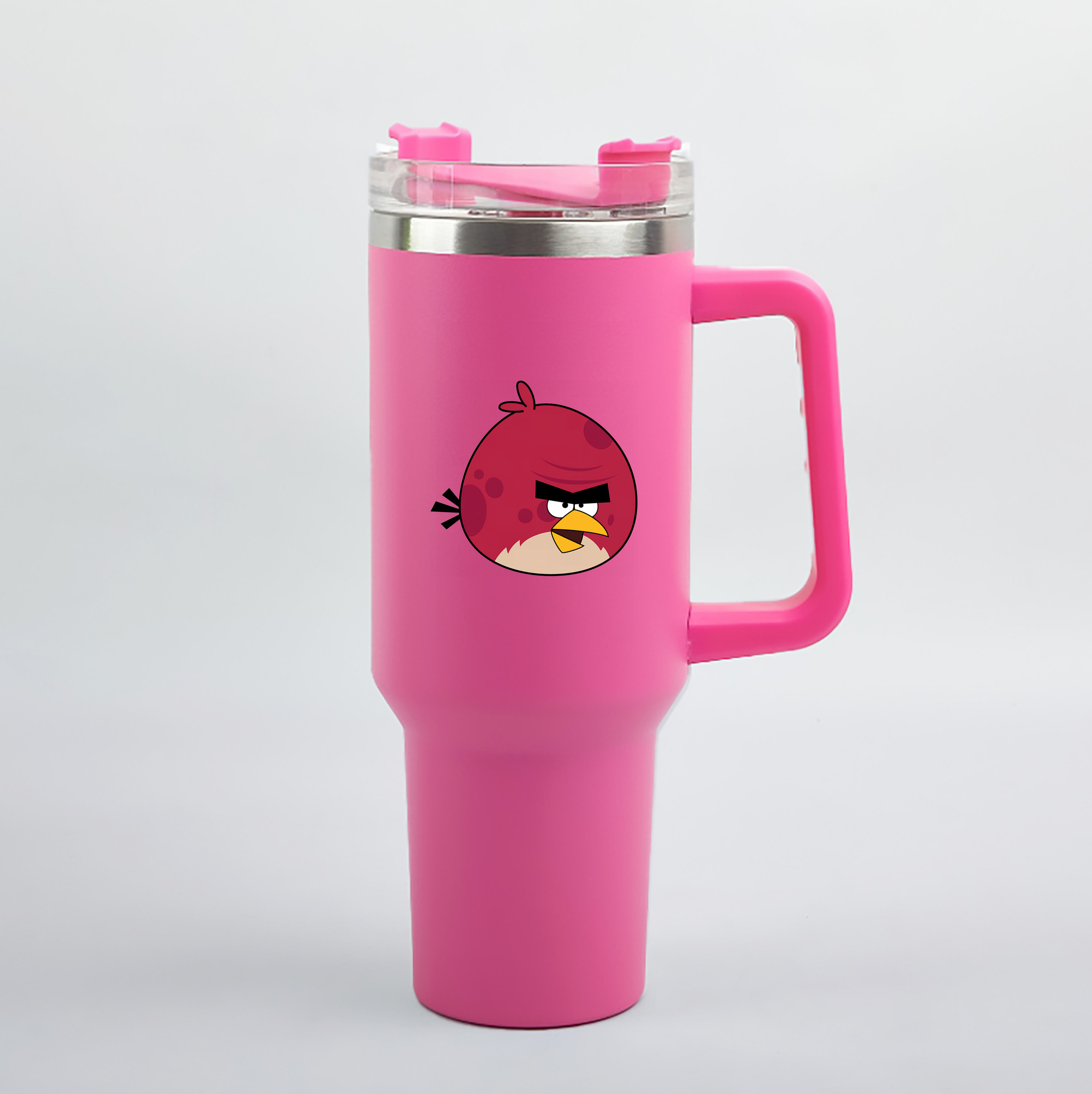 （画像用） Angry Birds アングリーバード 1200mL車用タンブラー（カラープリント）